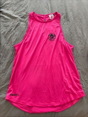 Craft SPARTAN Women's Bright Pink Athletic Tank Top SIZE XS